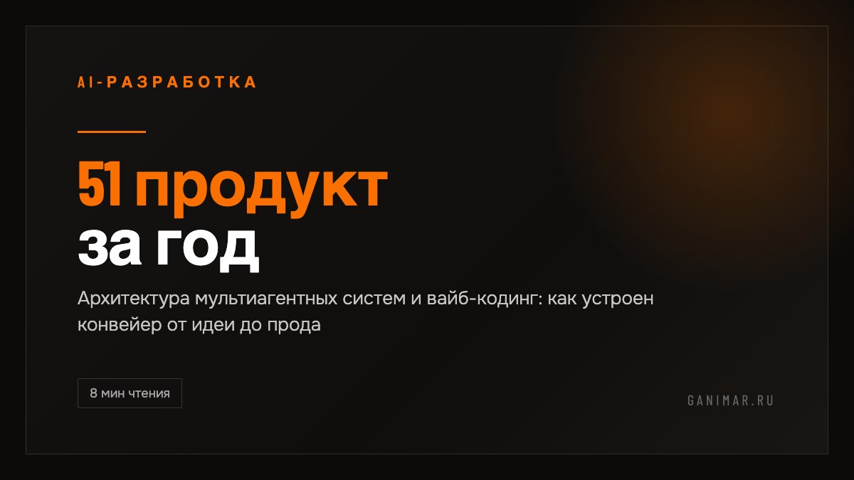 Обложка статьи: 51 продукт за год
